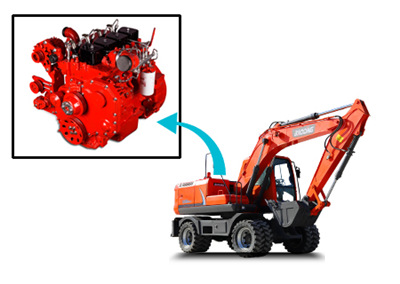 宝鼎150轮式挖掘机动力部件 宝鼎150轮式挖掘机动力部件