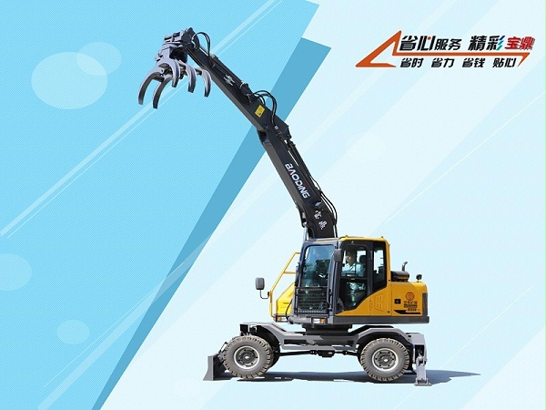 BD95W-9GS型号轮式抓木机 BD95W-9GS型号轮式抓木机