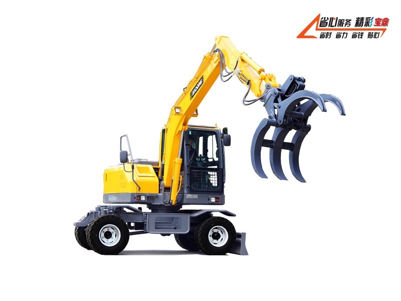 宝鼎BD80W-8D轮式抓木机 宝鼎BD80W-8D轮式抓木机