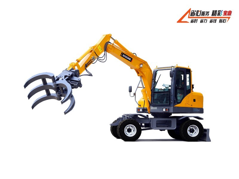 宝鼎BD80W-8D轮式抓木机 宝鼎BD80W-8D轮式抓木机