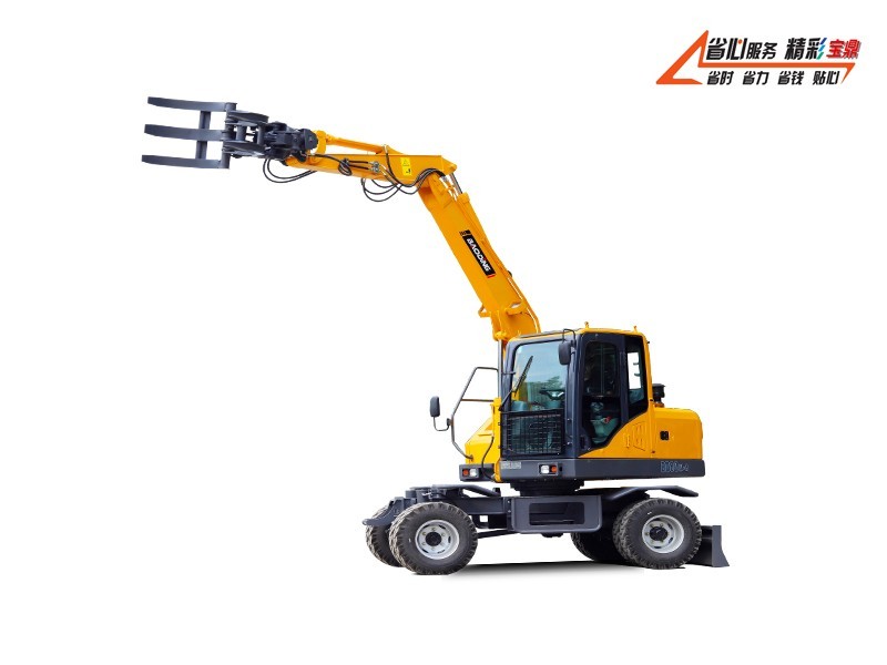 宝鼎BD80W-8D轮式抓木机 宝鼎BD80W-8D轮式抓木机