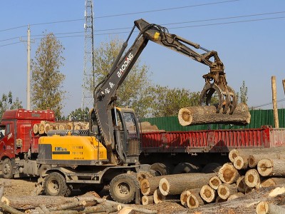 宝鼎BD95W轮式抓木机