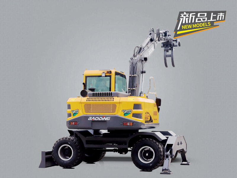 宝鼎BD120W-9S轮式抓木机 宝鼎BD120W-9S轮式抓木机