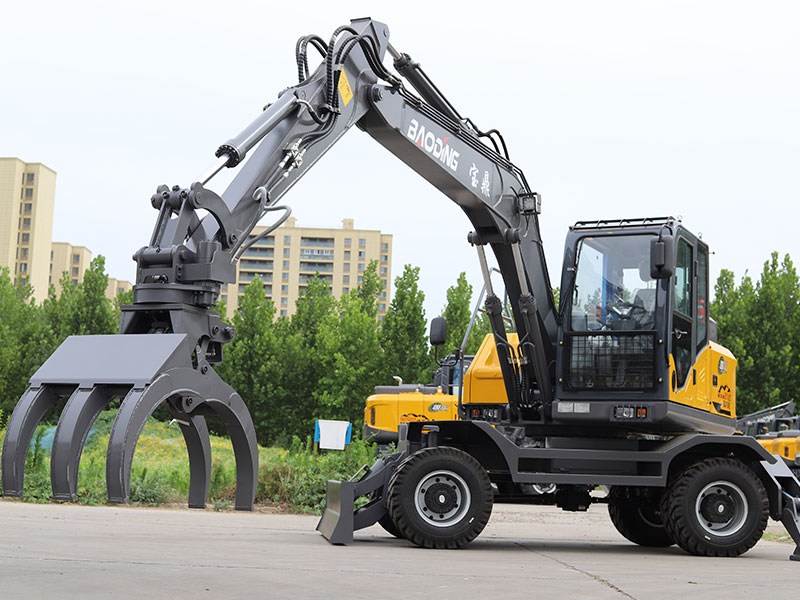 宝鼎110E抓装机，为客户提供新体验