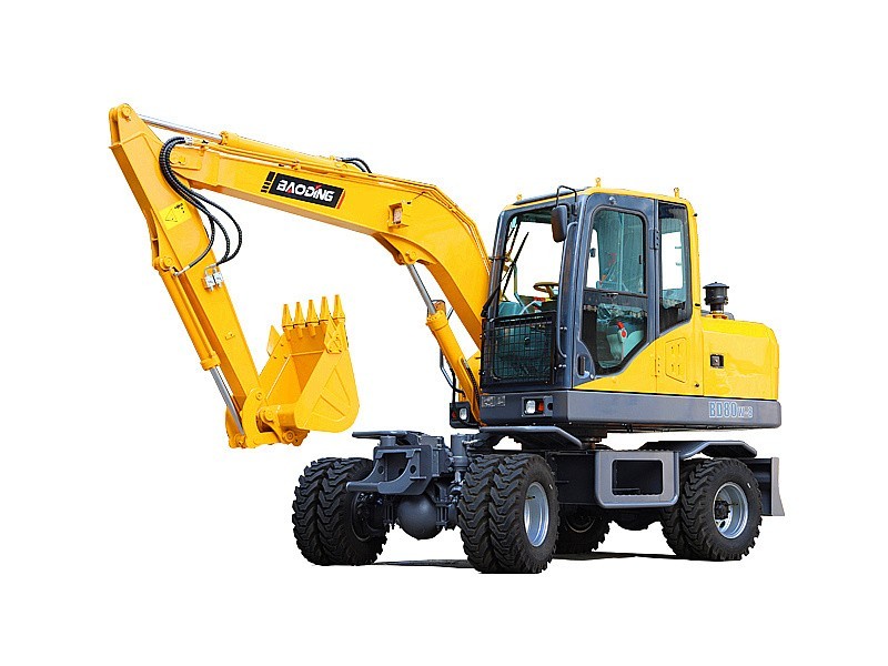 宝鼎BD80W-8A轮式挖掘机 宝鼎BD80W-8A轮式挖掘机价格