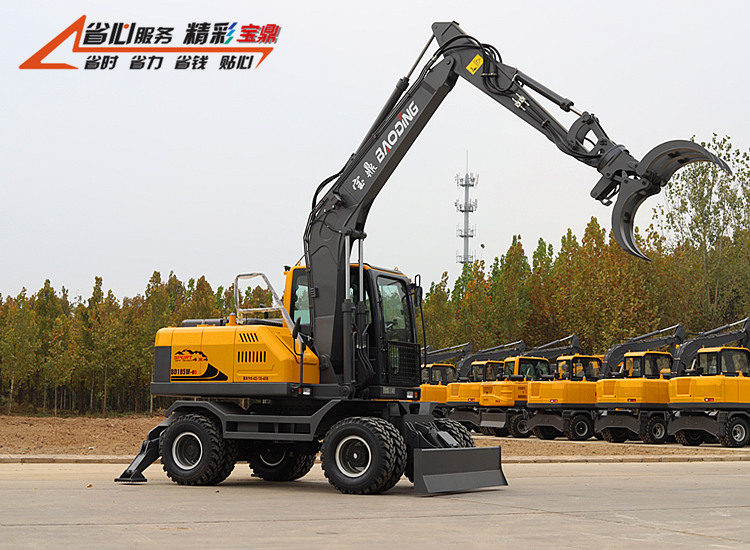 宝鼎轮式抓木机105型号