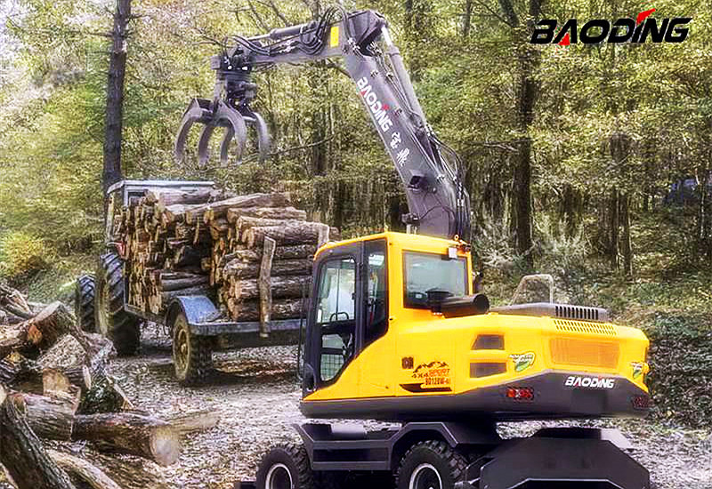 宝鼎抓木机厂家