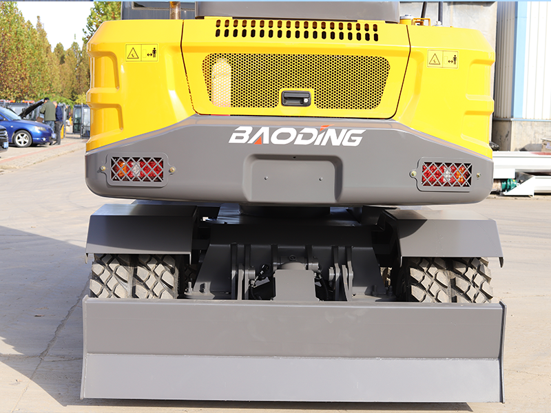 宝鼎BD80E轮式挖掘机 宝鼎BD80E挖掘机