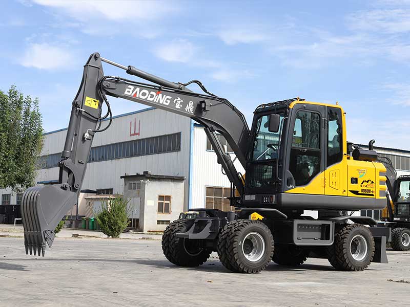 轮式挖掘机稳定性该如何保证？