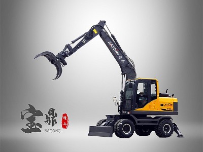 宝鼎BD105W-8D轮式抓木机