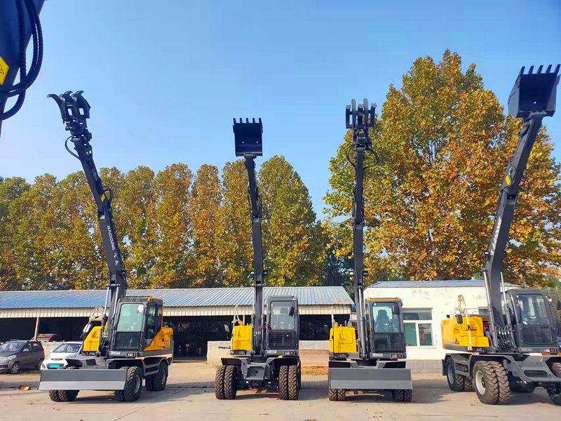 宝鼎轮式抓木机厂家