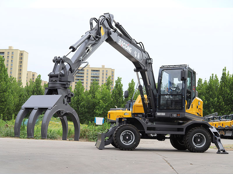 宝鼎110抓木机，助力河北省建设和林业事业