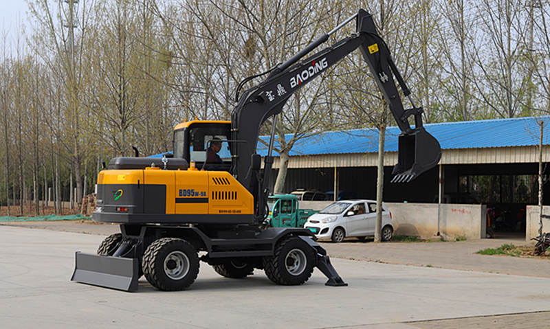 宝鼎95轮式挖掘机型号