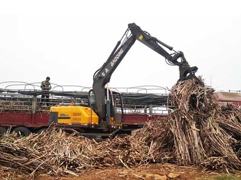 宝鼎抓木机抓甘蔗