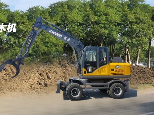 宝鼎BD120WD轮式抓木机详情