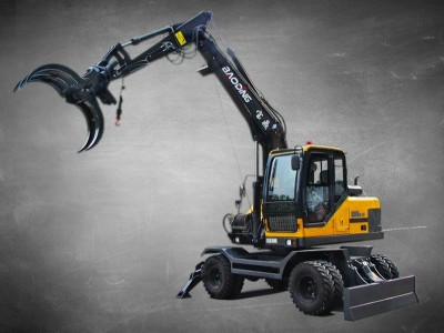 宝鼎95系列轮式挖掘机抓木机