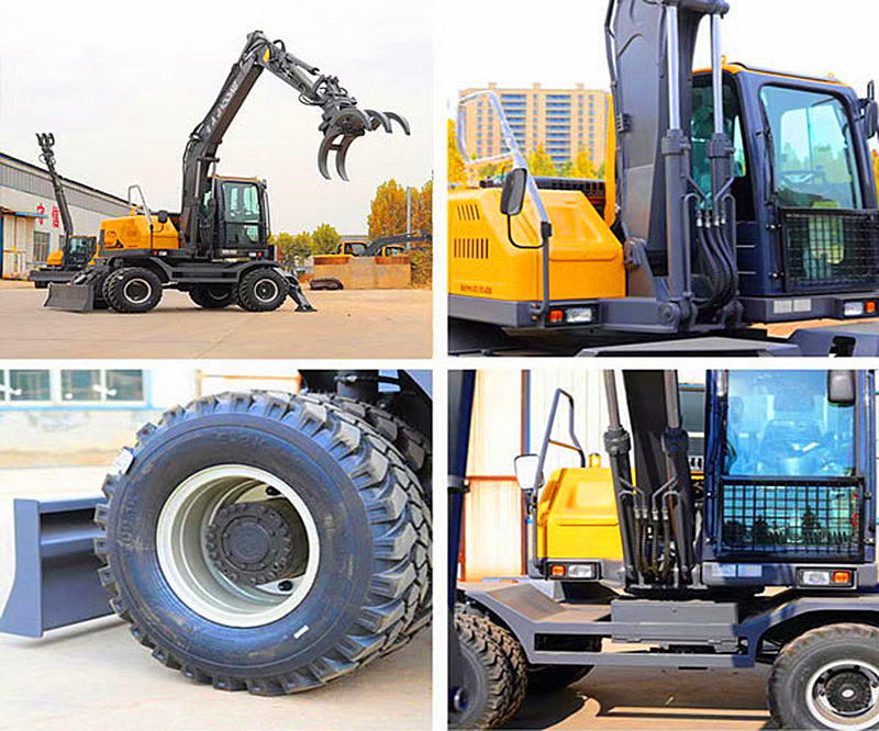 105轮式挖掘机型号细节