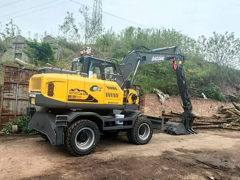 宝鼎抓木机改装属具，玩转多场景作业