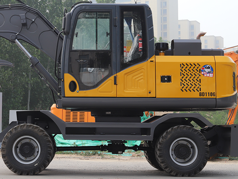 宝鼎110G抓木机结构