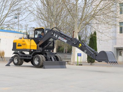 宝鼎BD95W型号轮胎式挖掘机