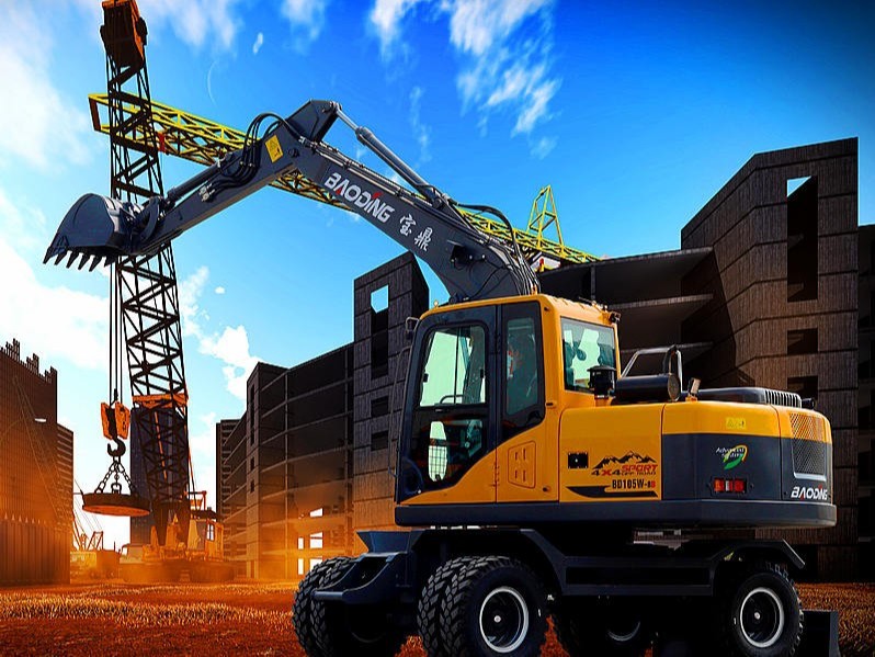 宝鼎105轮式挖掘机型号