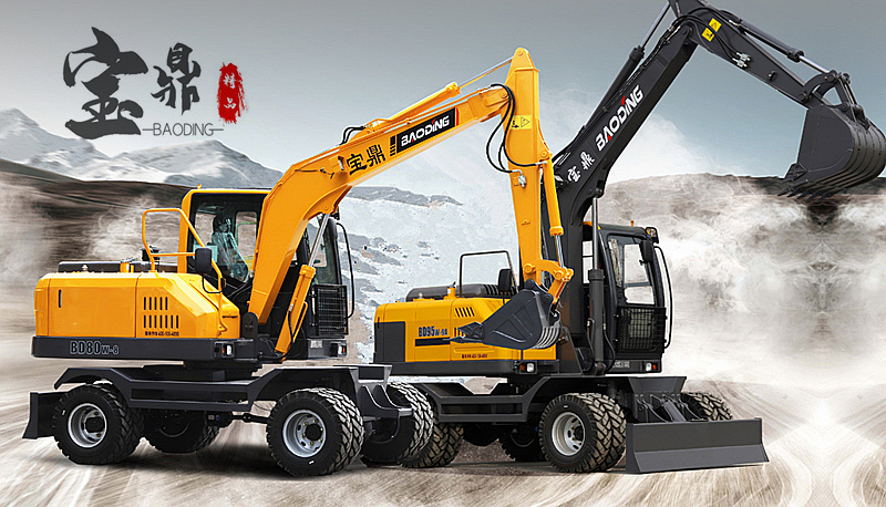 宝鼎主打轮式挖掘机型号