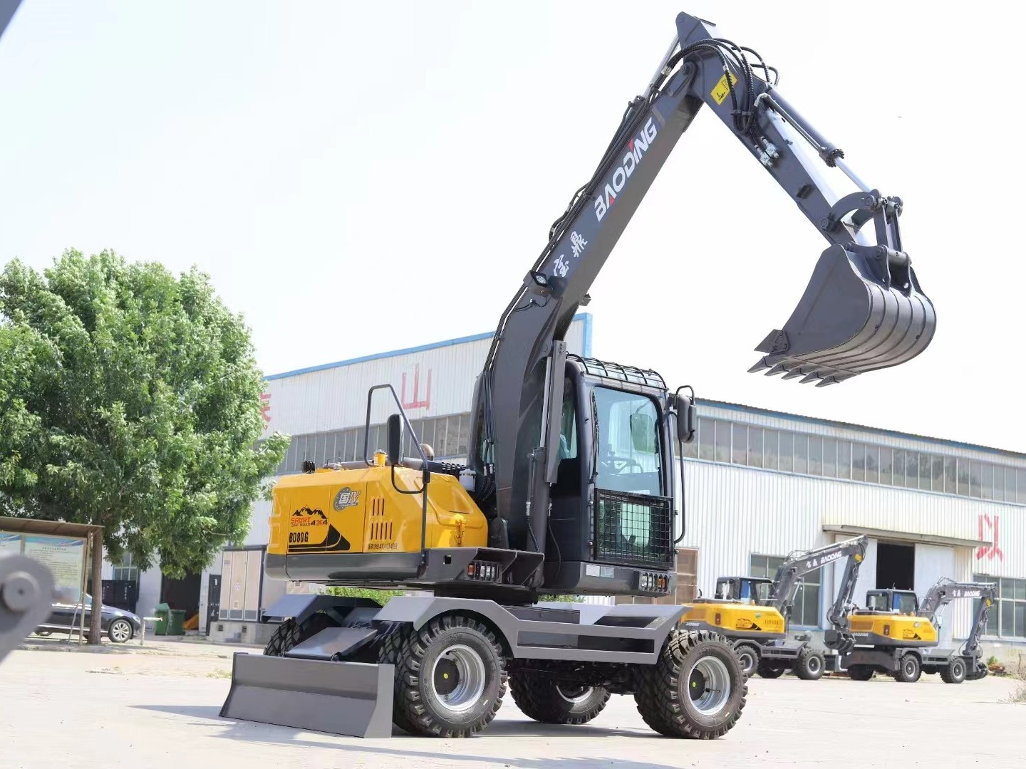 宝鼎挖掘机，引领建筑施工新潮流的智能力量