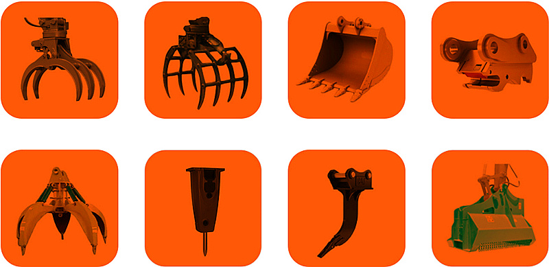 挖掘机多用途辅具