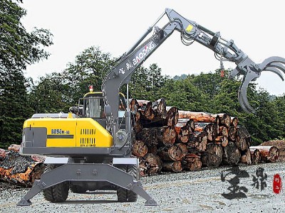 宝鼎轮式抓木机