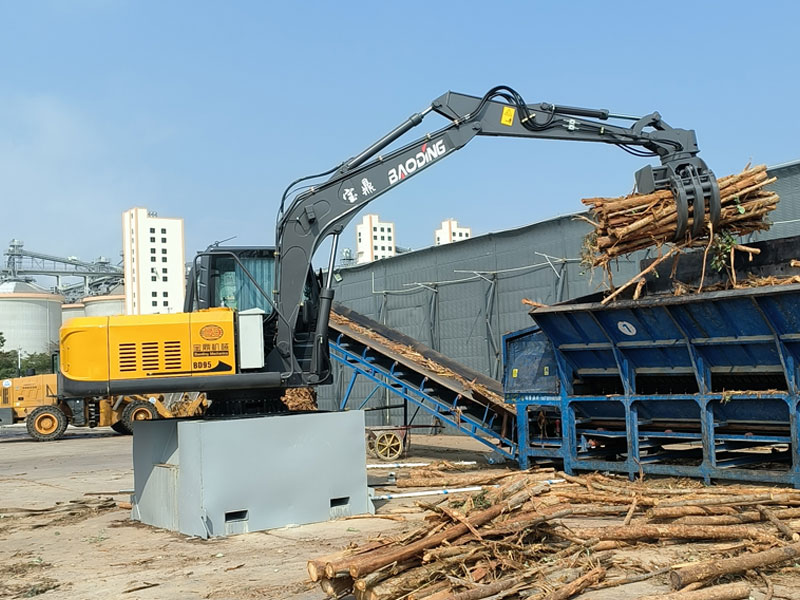 宝鼎固定式电动抓料机 宝鼎固定式抓装机