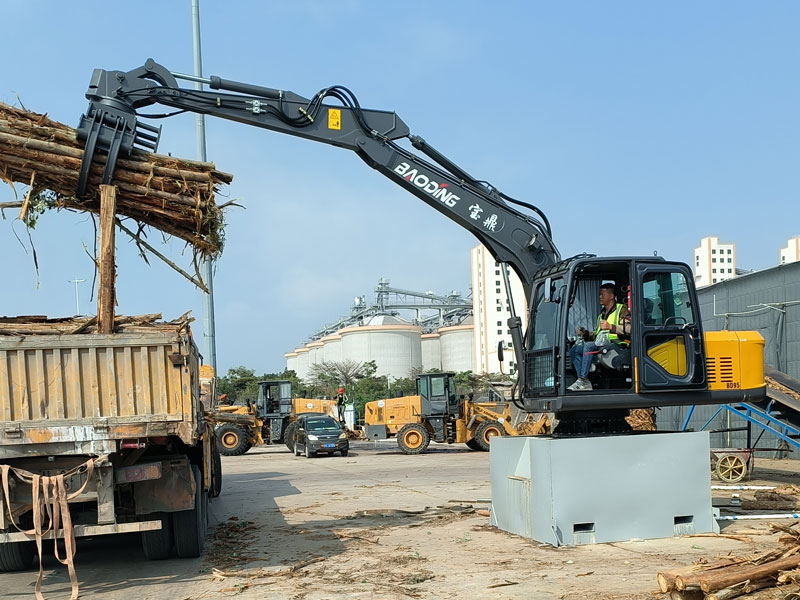 宝鼎固定式电动抓料机 宝鼎固定式抓装机