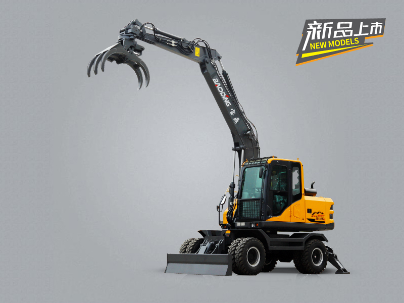 宝鼎BD120W-9S轮式抓木机 宝鼎BD120W-9S轮式抓木机