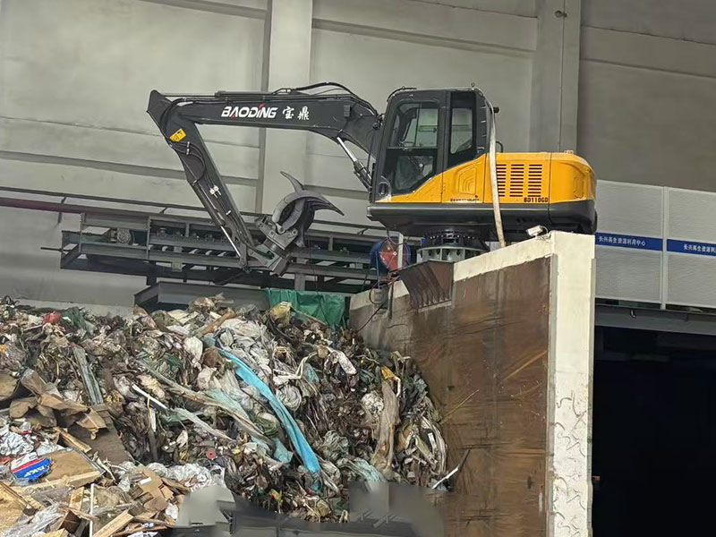 宝鼎固定式抓料机