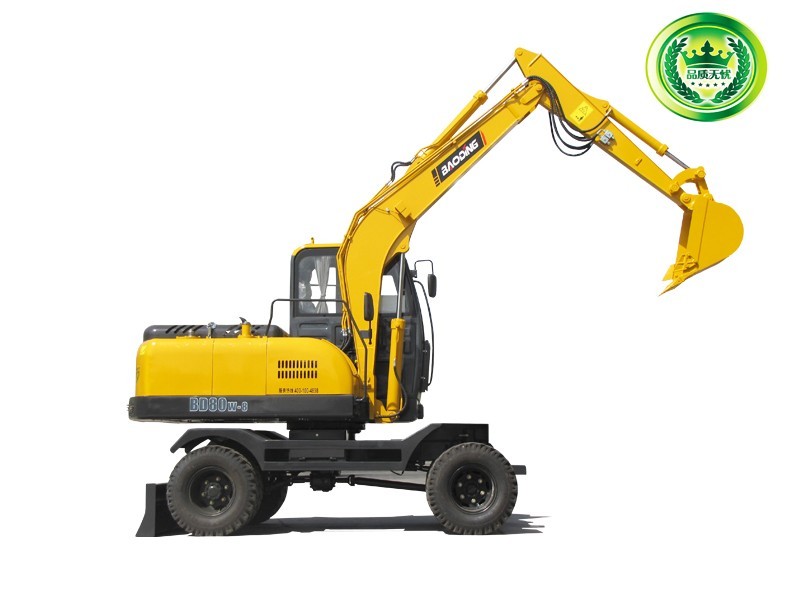 宝鼎BD80W-8B轮式挖掘机 宝鼎BD80W-8B型号轮式挖掘机