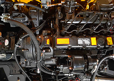 抓木机动力部件