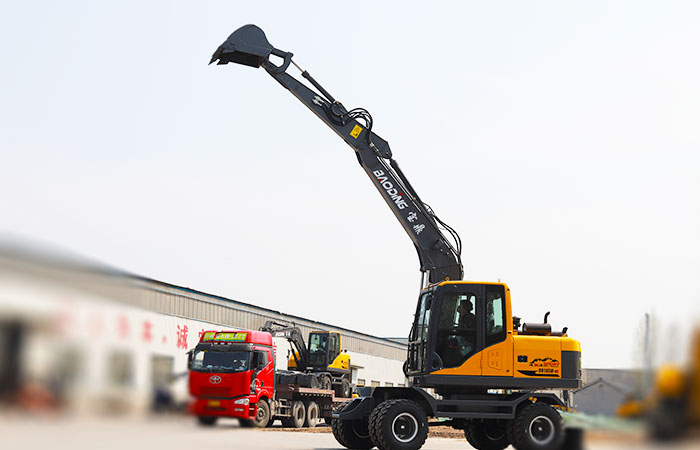 轮式挖掘机 轮式挖掘机