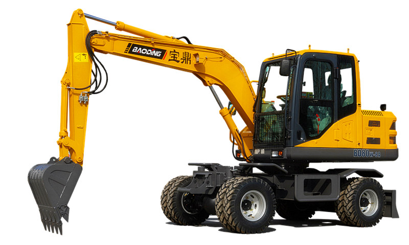 宝鼎BD80W轮式挖掘机