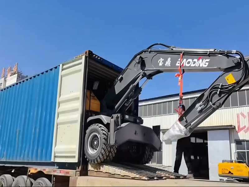 宝鼎抓木机出口