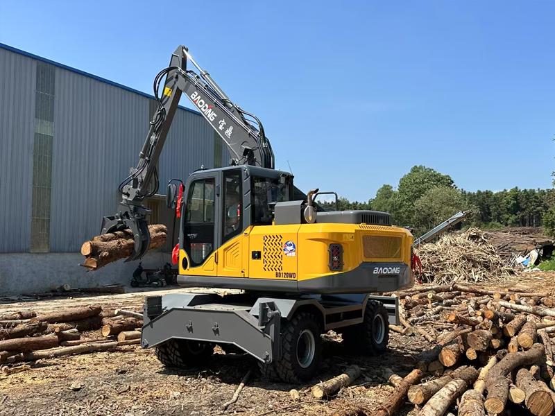 宝鼎120WD抓木机