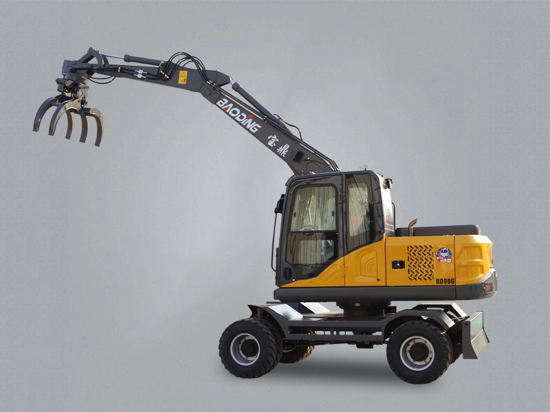 宝鼎BD90G轮式抓木机 宝鼎BD90G轮式抓木机