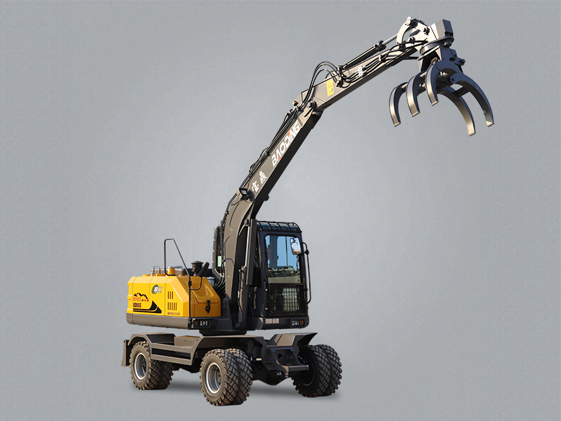 宝鼎BD90G轮式抓木机 宝鼎BD90G轮式抓木机