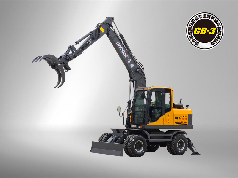 宝鼎BD105轮式抓木机 宝鼎105轮式抓木机