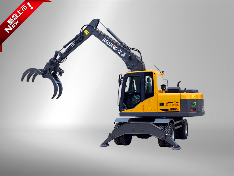 宝鼎BD105轮式抓木机 宝鼎105轮式抓木机