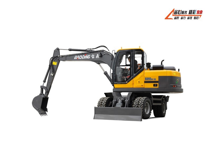 宝鼎BD95W-9A轮式挖掘机 宝鼎95轮式挖掘机
