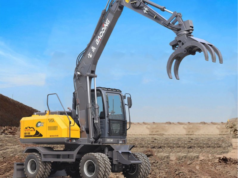 宝鼎BD110G轮式抓木机详情介绍