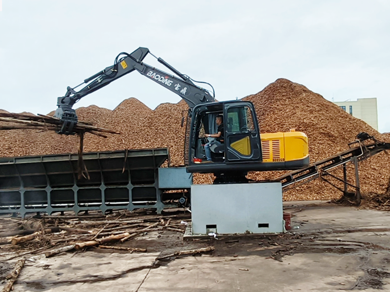 宝鼎BD95GD固定式电动抓投入生产