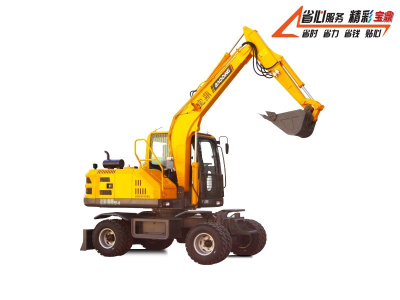 宝鼎BD80W-9D轮式挖掘机 轮胎式挖掘机价格