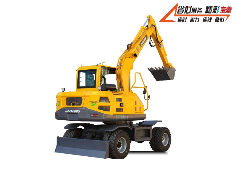 宝鼎BD80W-9D轮式挖掘机 轮式挖掘机厂家