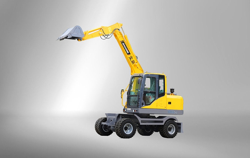 宝鼎80轮式挖掘机