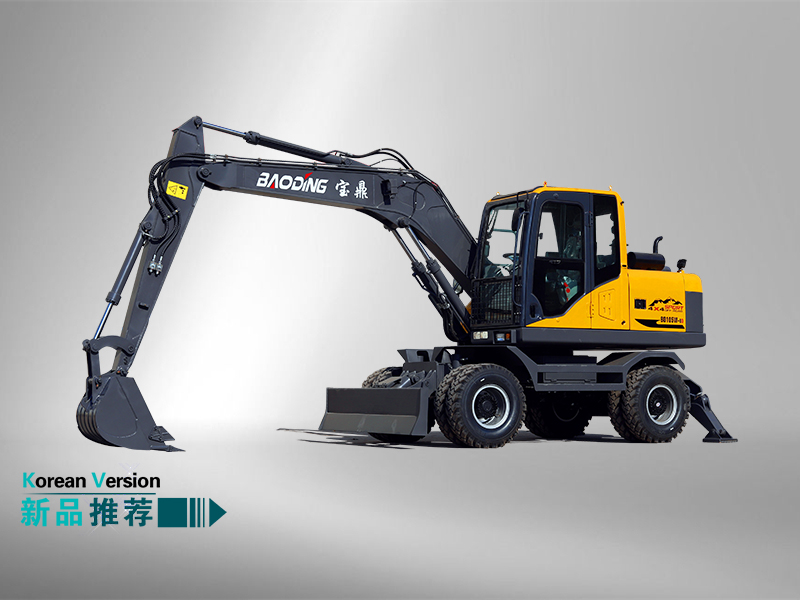 宝鼎BD105轮式挖掘机 宝鼎轮式挖掘机